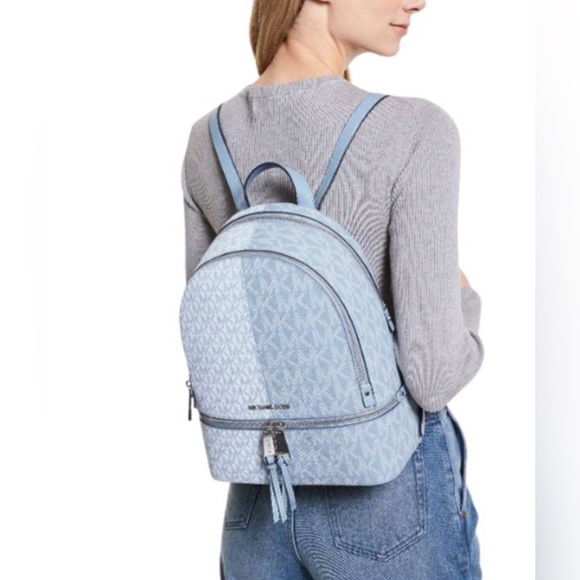 Michael Kors Rhea Medium Backpack - Picture 11 of 11